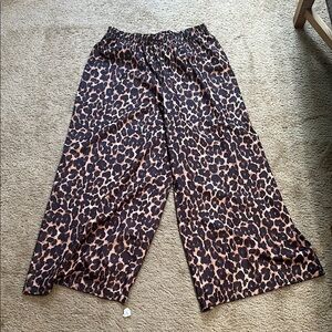 Cider Brown and Black Patterned Pants
